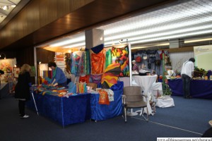 Arts and crafts in the town hall council chamber