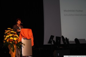 Mechthild Fischer at the opening of the Grammar School extension