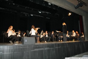 Oberursel Grammar School's brass and woodwind orchestra