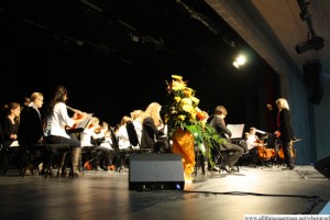 The grammar school symphony orchestra