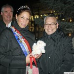 Vanessa I. and Stefan Remes with a Teddy Angel