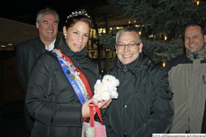 Vanessa I. and Stefan Remes with a Teddy Angel
