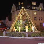 The Homm Roundabout with a crib scene