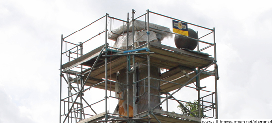 The Ehrenmal at the end of July 2012