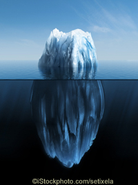 An iceberg - ©iStockphoto.com/setixela