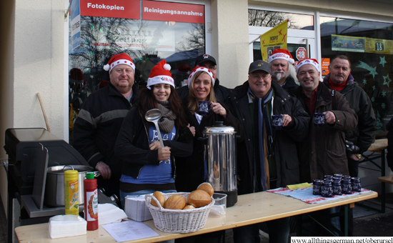 Schüssel and friends at Kiosk-Lotto Mohr