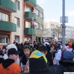 Crowds at the Epinay-Platz before the procession