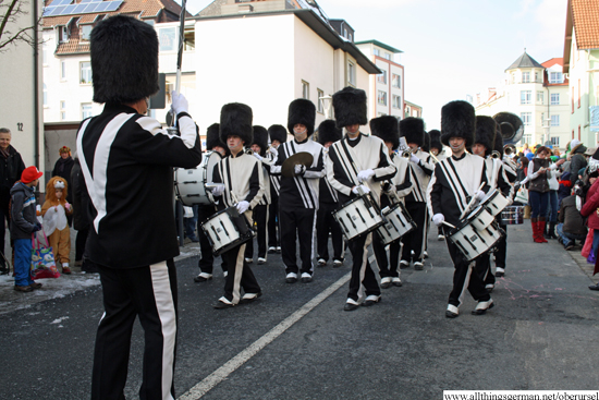 The Fanfarencorps Königstein 1966 e.V. in the Henchenstrasse