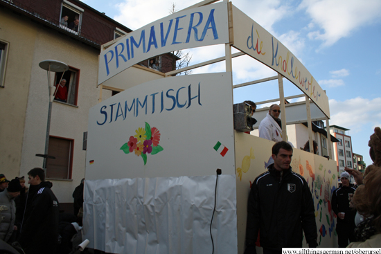 Stammtisch Primavera in the Henchenstrasse