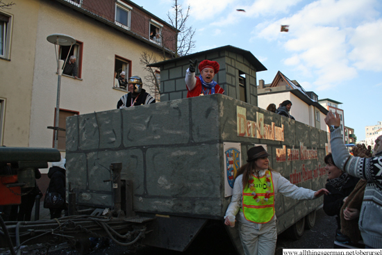 Hochtaunuskreis - LR Komiteewagen in the Henchenstrasse Hochtaunuskreis - LR Komiteewagen in the Henchenstrasse