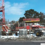 Oberursel Swimming Pool - The Building Site on 15th March 2013