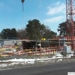 Oberursel Swimming Pool - The Building Site on 15th March 2013