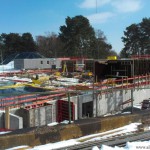 Oberursel Swimming Pool - The Building Site on 15th March 2013
