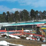 Oberursel Swimming Pool - The Building Site on 15th March 2013