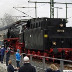 01 118 enters Oberursel station tender first