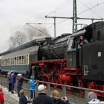 01 118 enters Oberursel station tender first