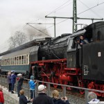 01 118 enters Oberursel station tender first