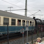 01 118 with carriages in Oberursel station