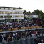 Roy Hammer und die Pralinées - seen from the top of the station building