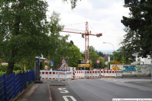 The Altkönigstraße remains closed