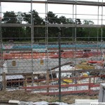 The new indoor pool - the slope at the bottom of the pool is clearly visible