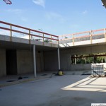 The sauna area on the roof