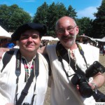 A photo with Beppo Bachfischer from the Oberurseler Woche taken byMayor Hans-Georg Brum