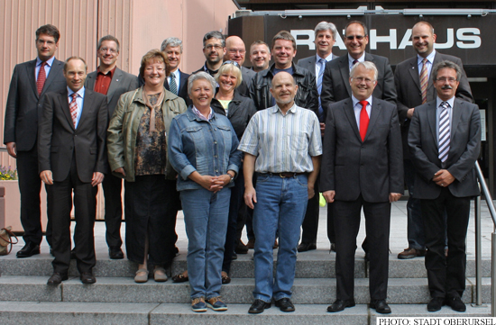 Founding Members of the Förderverein Taunabad (Photo: Stadt Oberursel)