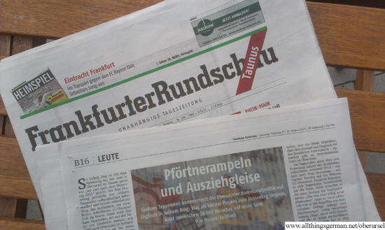 Frankfurter Rundschau - 17th August 2013