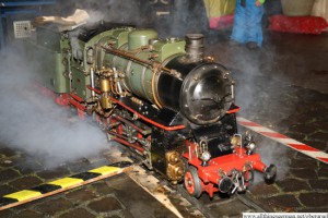 Miniature Steam Train on the Rathausplatz