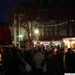 The Rathausplatz on Saturday evening