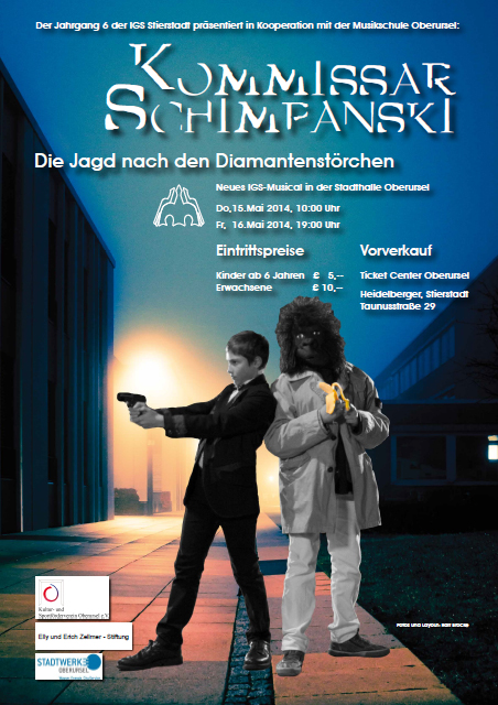 IGS Stierstadt musical flyer - Fotos und Layout: Ralf Brocke