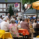 The market square on Friday evening