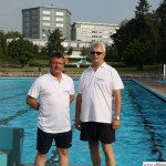 Lifeguards WIlli Köhl and Peter Fourier