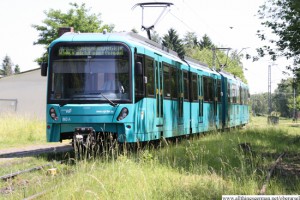 The U-Bahn waiting on the refuge siding