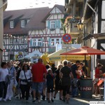 The Weidengasse on Friday evening