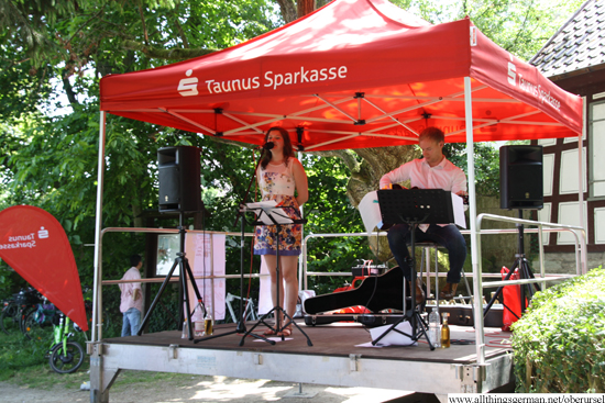 Rosalie Schüler and Henrik Engström at the Schuckardsmühle