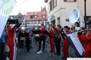 Frohsinn's Brass Band in the Eppsteiner Strasse