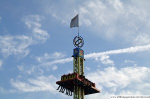 The fun fair on the Bleiche