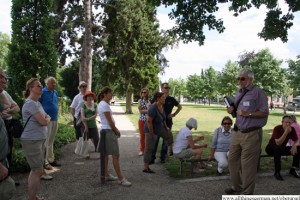 Dietrich Andernacht at the Peace Oak