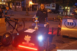 Seda Altingül and the Kita am Park car