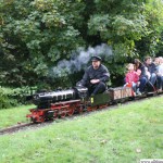 A steam train running on the last day