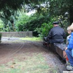 A steam train running on the last day