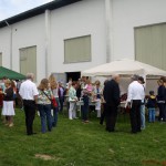 Outside the hall at the Germania Frühlingsfest