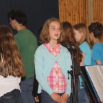 Emma performing My Heart Will Go On