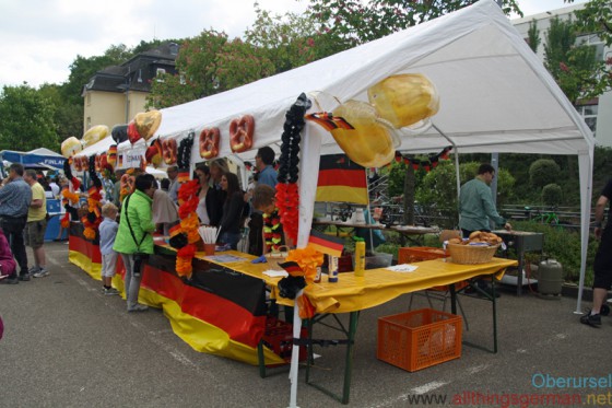 The German stand at the FIS Wordfest in 2015
