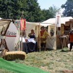 Market stalls at the Feyerey