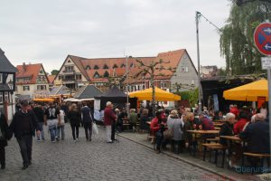 The market square in Oberursel during Brunnenfest on Friday, 20th May, 2016