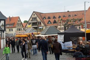 The market square in Oberursel during Brunnenfest on Friday, 20th May, 2016