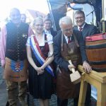 The beer is tapped by Mayor Hans-Georg Brum on Friday, 9th June, 2017